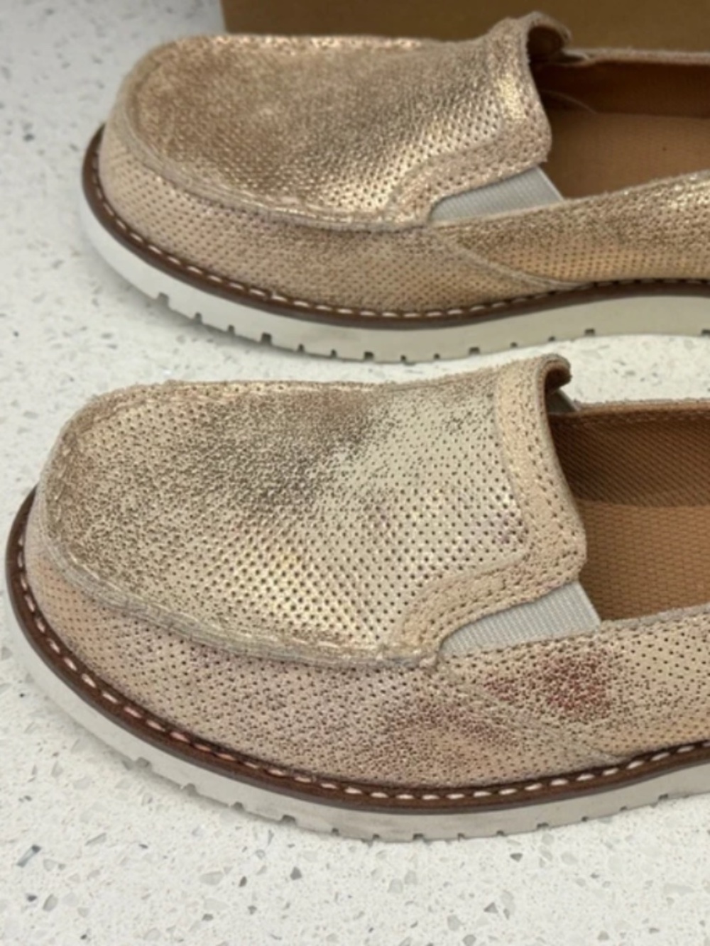 Ariat Gold Loafers (9)